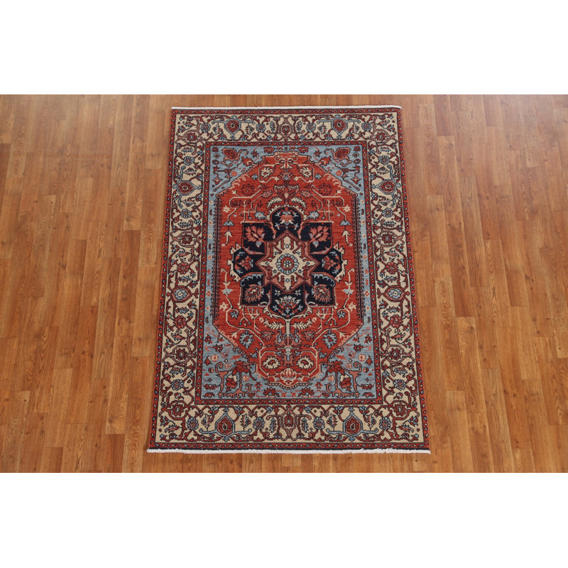 Tapis géométrique turc 4 x 6