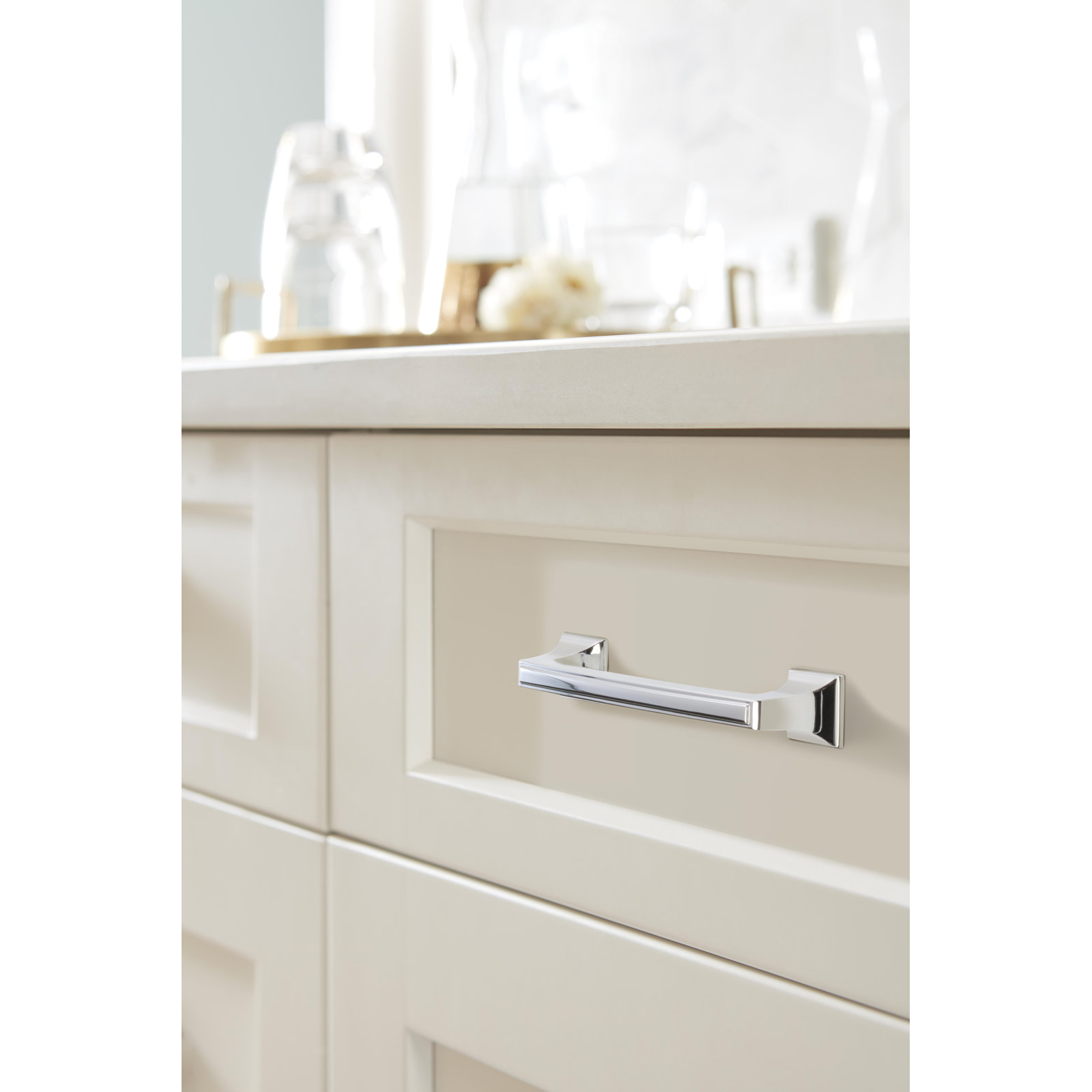 Mulholland Bar Cabinet Pull, 5-1/16", Polished Chrome
