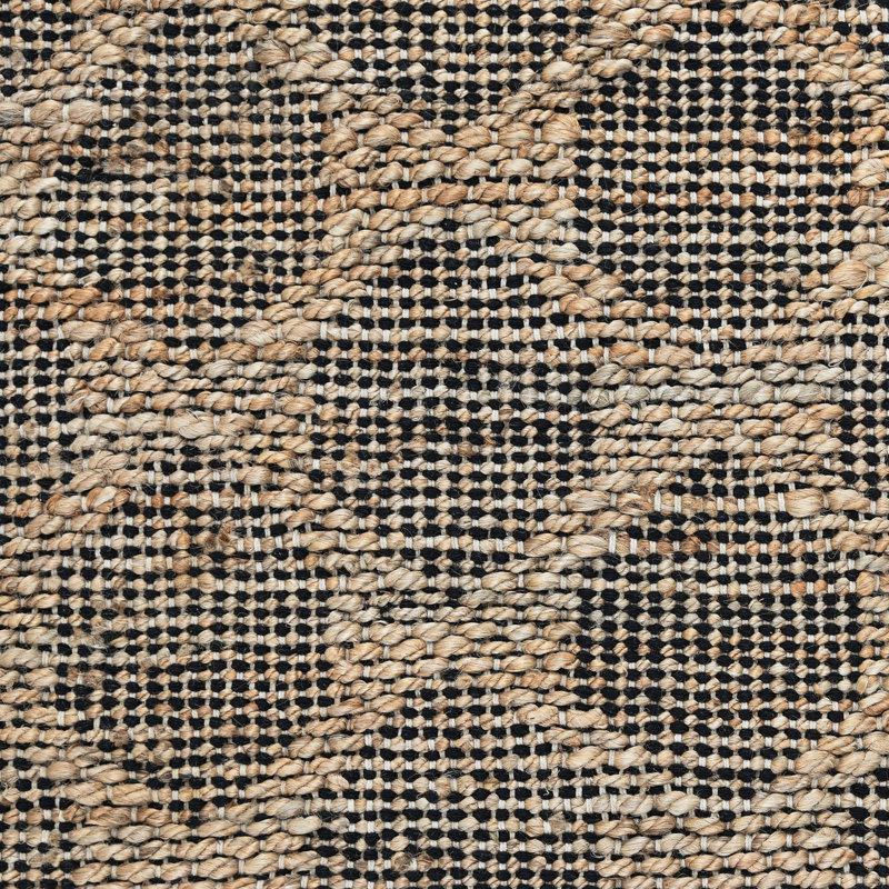 Hand Knotted Washable Geometric Indoor Rug, Rectangle 5' x 8'