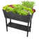 Keter Urban Bloomer Raised Garden Bed with Self-Watering and Drainage System Elevated Planter