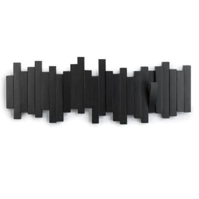 Plastic Wall 2 - Hook Wall Mounted Coat Rack