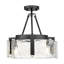 Plafonnier semi-encastré 3 lumières-1870251804