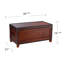 Table basse à 4 pieds avec rangement Newton
