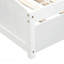 Lit plateforme simple avec lit gigogne, blanc-1798575954