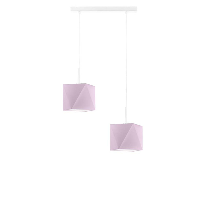 Deneesha 2 - Light Kitchen Island Pendant, Blush, White