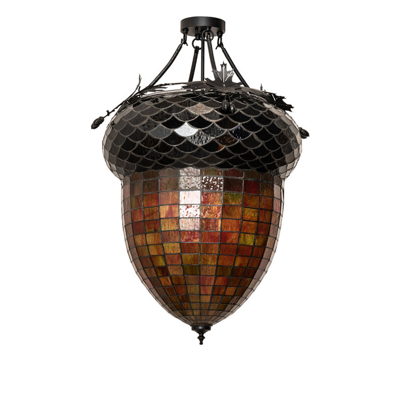 3 - Light Semi Flush Mount