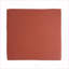 Repose-pieds de 33 po avec repose-pieds de table de ferme Mid-Century rouge corail | Pieds en bois | Accents brun noyer