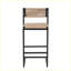 Ensemble de 2 tabourets de bar avec repose-pieds Modern-1992267909