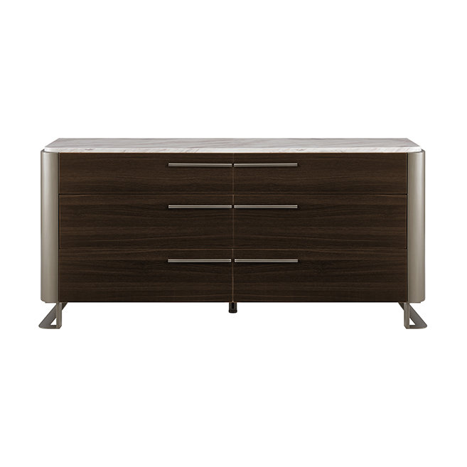 Demarkas 170 cm W Chest of 6 Drawers