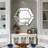 20" x 18" Hexagon Wall Mirror