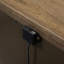 Table de chevet 3 tiroirs Latte Finish