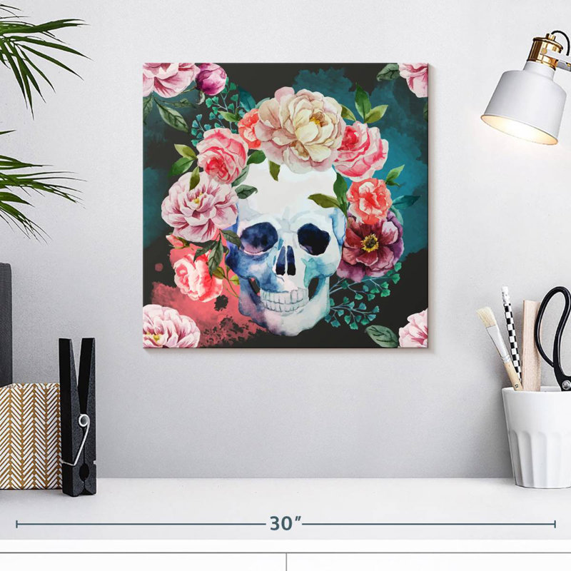 Crâne floral Kerner