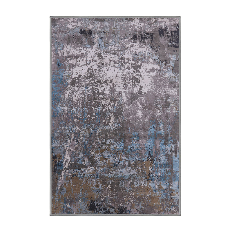 Abstract Indoor Rug, Rectangle 3' x 5'