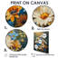 Décoration murale marguerites bleues et blanches II - marguerites-1812145004-1812145001