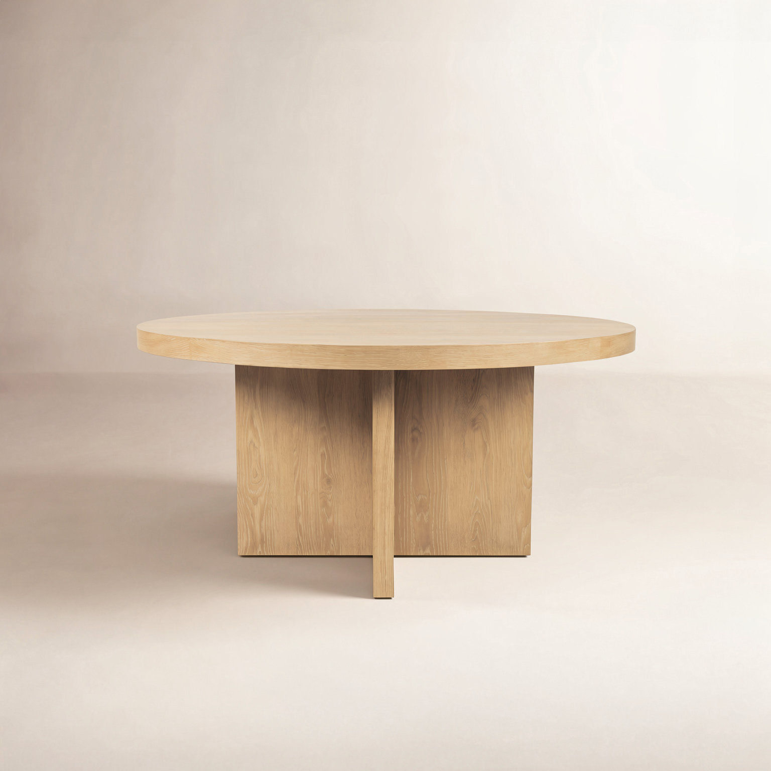 Crosby 54" Dining Table, Natural