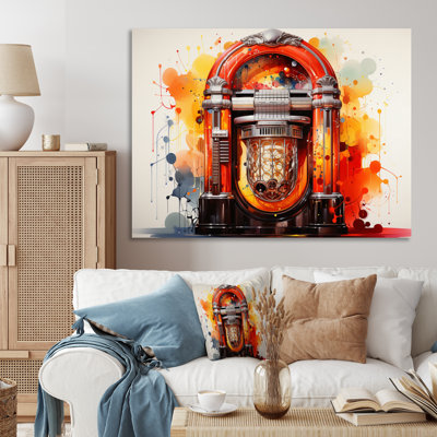 " Jukeboxe Retro Resonance Pointillism II "