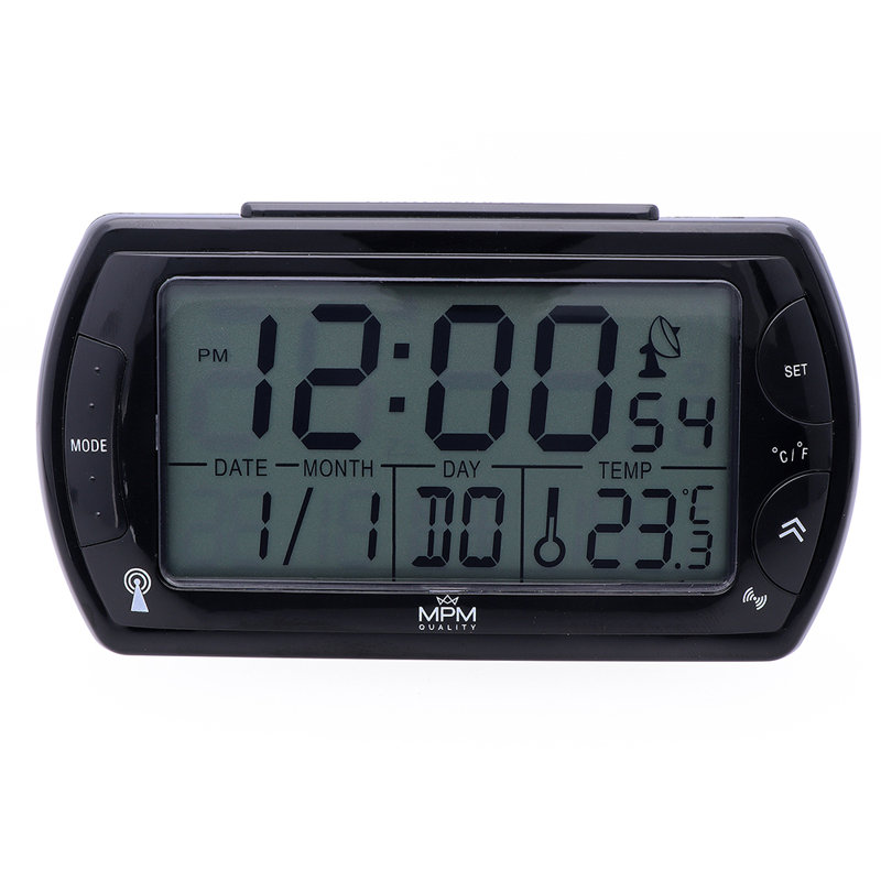 Digital Radio clock Alarm Clock, Black