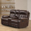 Ensemble de salon inclinable en cuir Ryotaro-815074620
