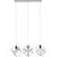 Abrie 3 - Light Steel Pendant