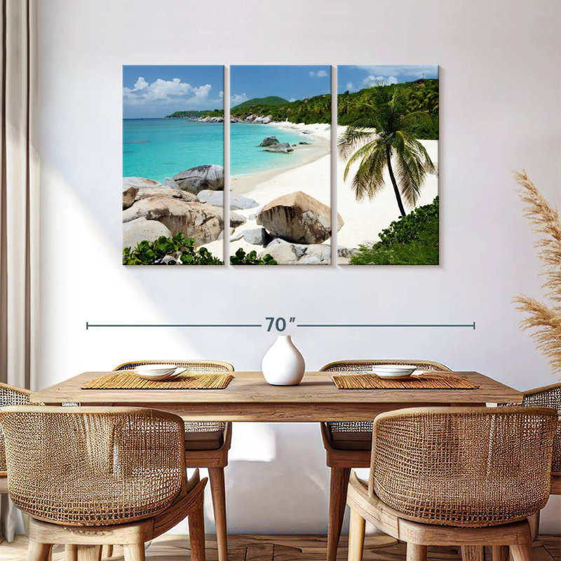 Paysage marin Gillard, H 36 po x l 57 po