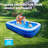 Plastic Rectangle Inflatable Pool 22'' H x 71'' W x 100'' L