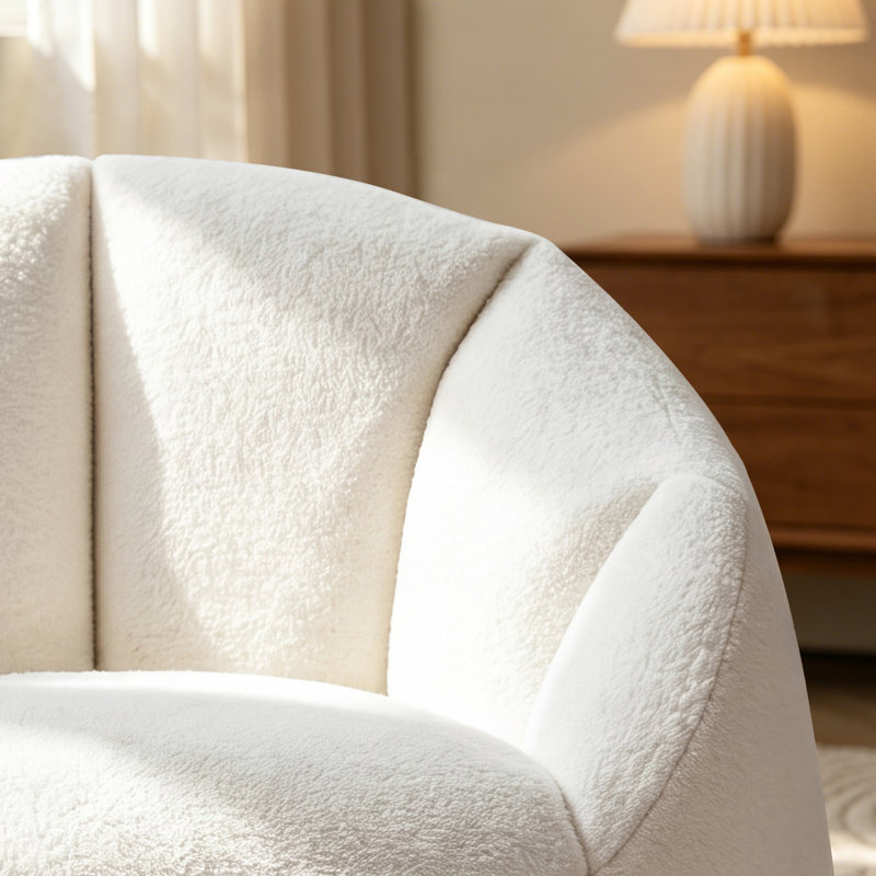 Set of 2 47" Oversized Compression Plush Microfiber Soft Shell Bean Bag Chair, Beige