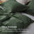 Bedsure 100% Washed Cotton Duvet Cover King Set - Minimalist Cotton Beding Set For All Season（set of 3）-109918983-125402781