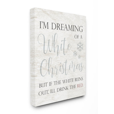 " Holiday Christmas Drink Funny Script Typography "