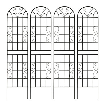 4 Pack Metal Garden Trellis