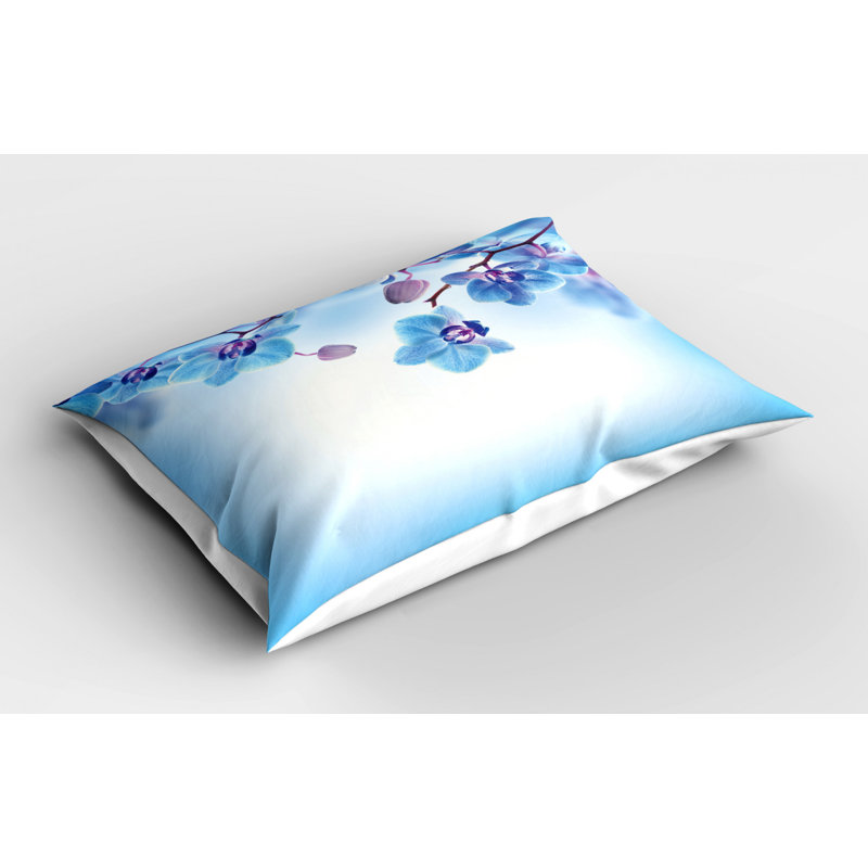 Spring Polyester Floral Sham Set, Twin
