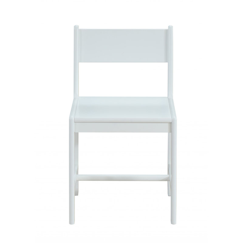 Avadna Upholstered Side Chair, White