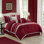 Ensemble d'édredon style glam 7 pièces Riley