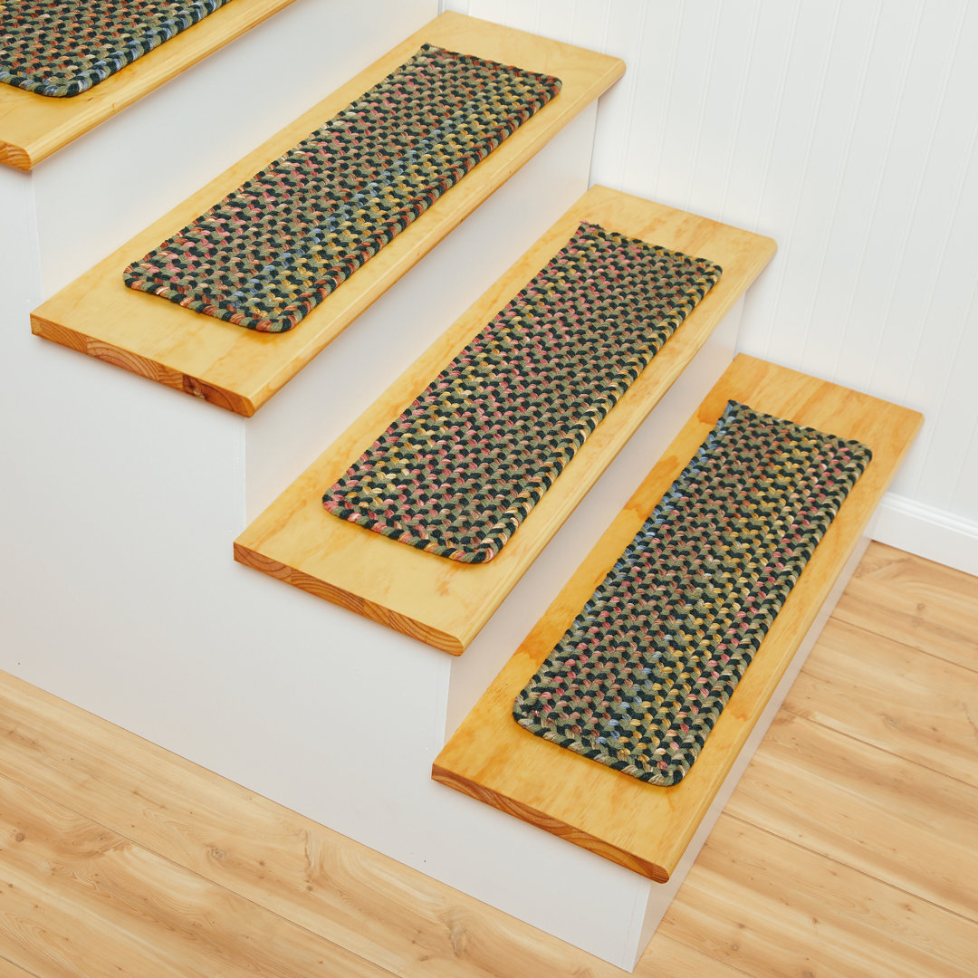 Beavin Woodstock Green Stair Tread World Menagerie