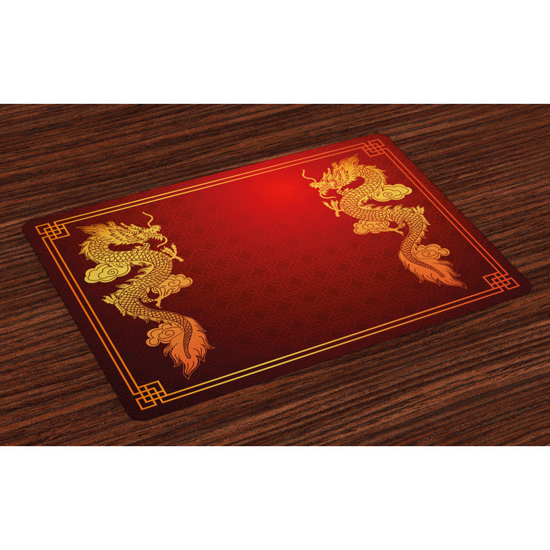 Prattsville Dragon Historic Creature Placemat