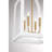 Kenmore 4 - Light Lantern Birdcage Chandelier in White-44598478-5700592-5700593