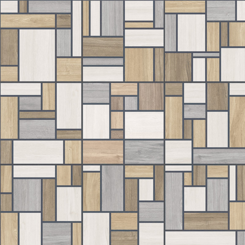 Llama 25-5/8 In. X 25-5/8 In. Porcelain Floor And Wall Tile