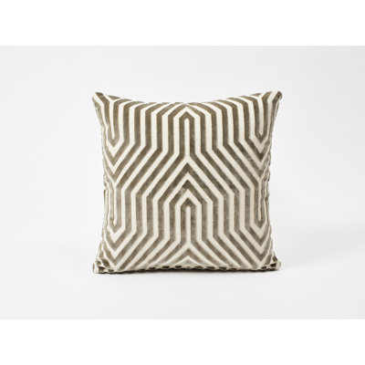 Schumacher x Mary McDonald Vanderbilt Velvet Pillow