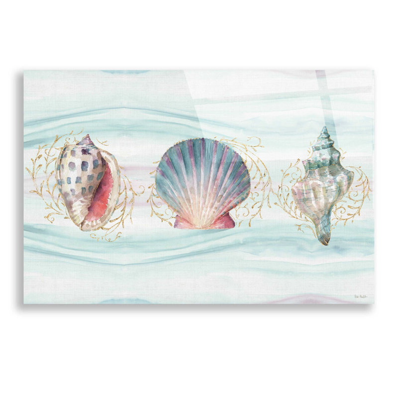 «Ocean Dream xiv» par Lisa Audit, art mural en verre acrylique, H 16 po x l 24 po x P 0,2 po