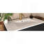 Meuble-lavabo de salle de bain de 76 cm (30 pouces) - Meuble-lavabo mural suspendu noir cannelé avec tiroirs, de style moderne (sans lavabo)