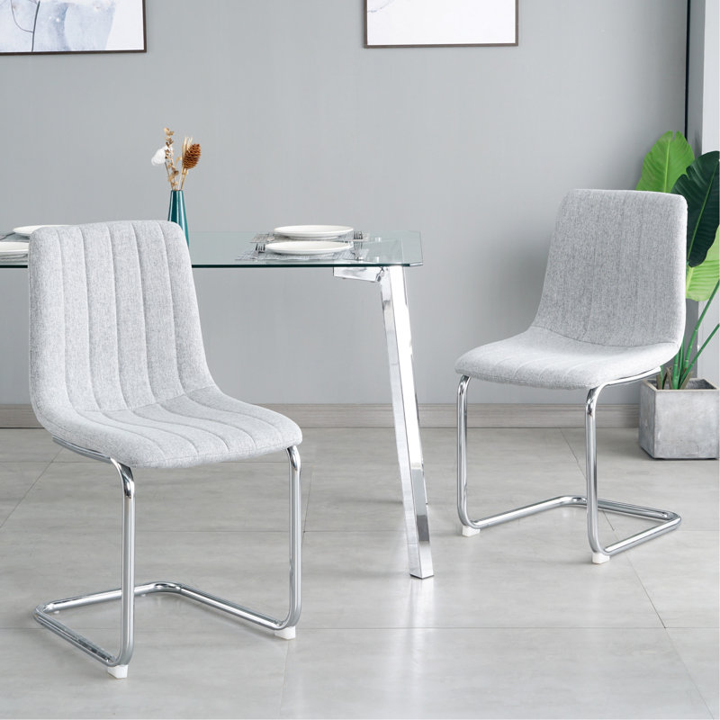 Tabouret de comptoir 18,7 po, Gris clair
