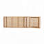 Chaise longue de patio en bois massif-114720989