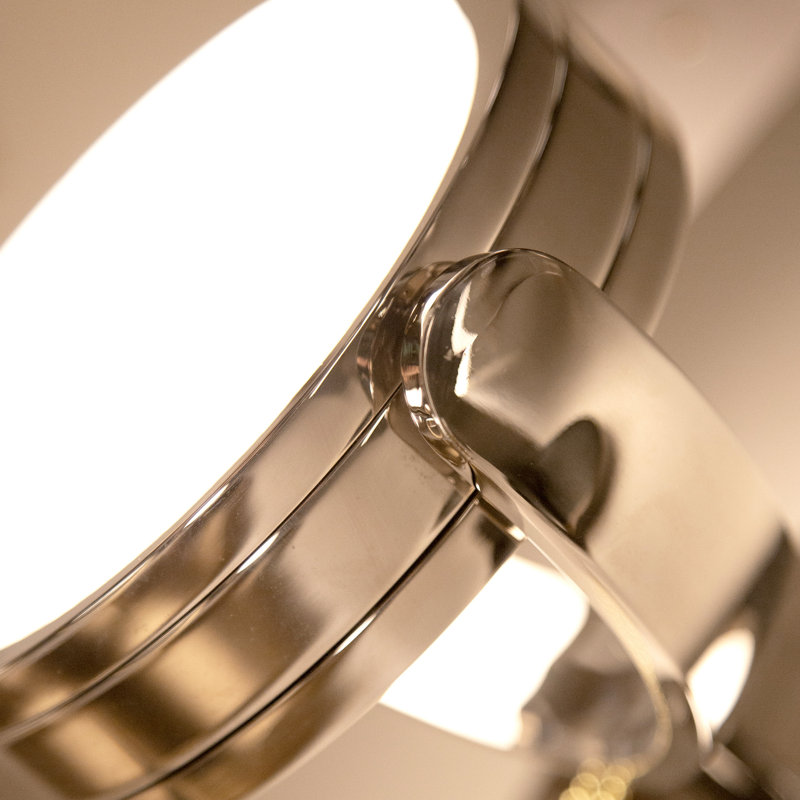 Blanco 1 - Light LED Bath Sconce, Polished Nickel/Alabaster