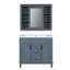 Meuble-lavabo moderne 36 po avec lavabo intégré