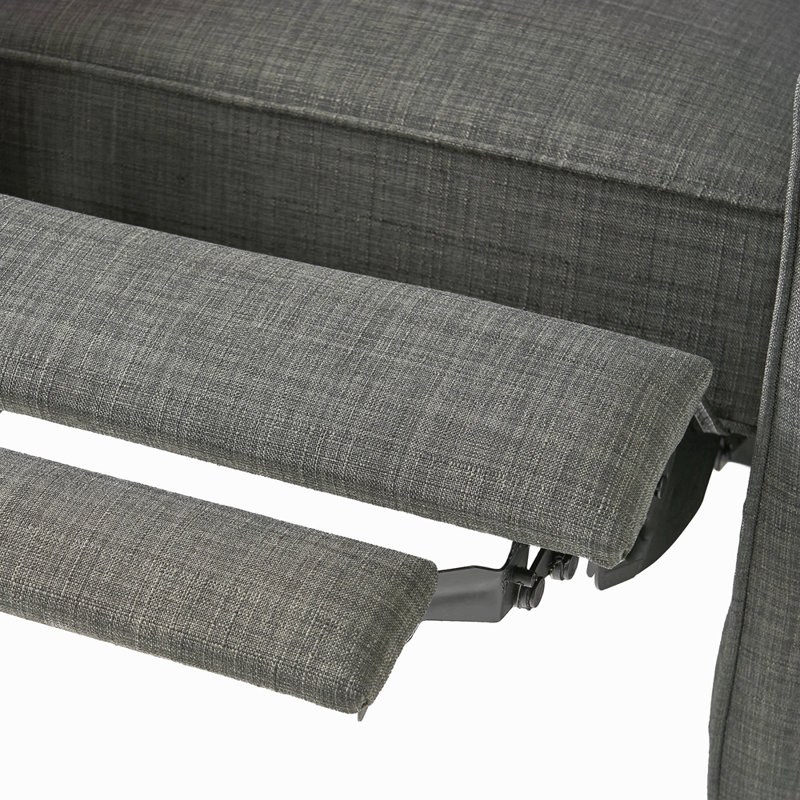 Fauteuil inclinable Cantalupo, Lin gris