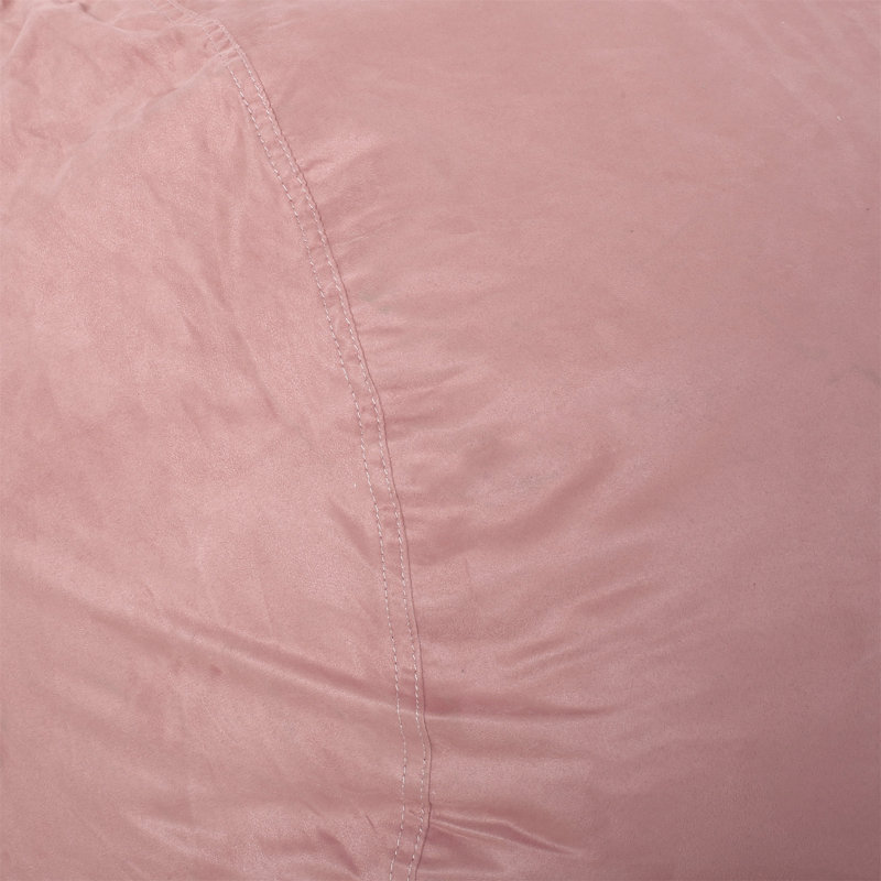Haricot cylindrique en microfibre 8 pieds Aruba, Microfibre rose