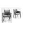 Chair with Armrest Mode Velvet-46498787