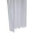 Crushed Sheer Rod Pocket Curtain Panel 52 x 84 in White