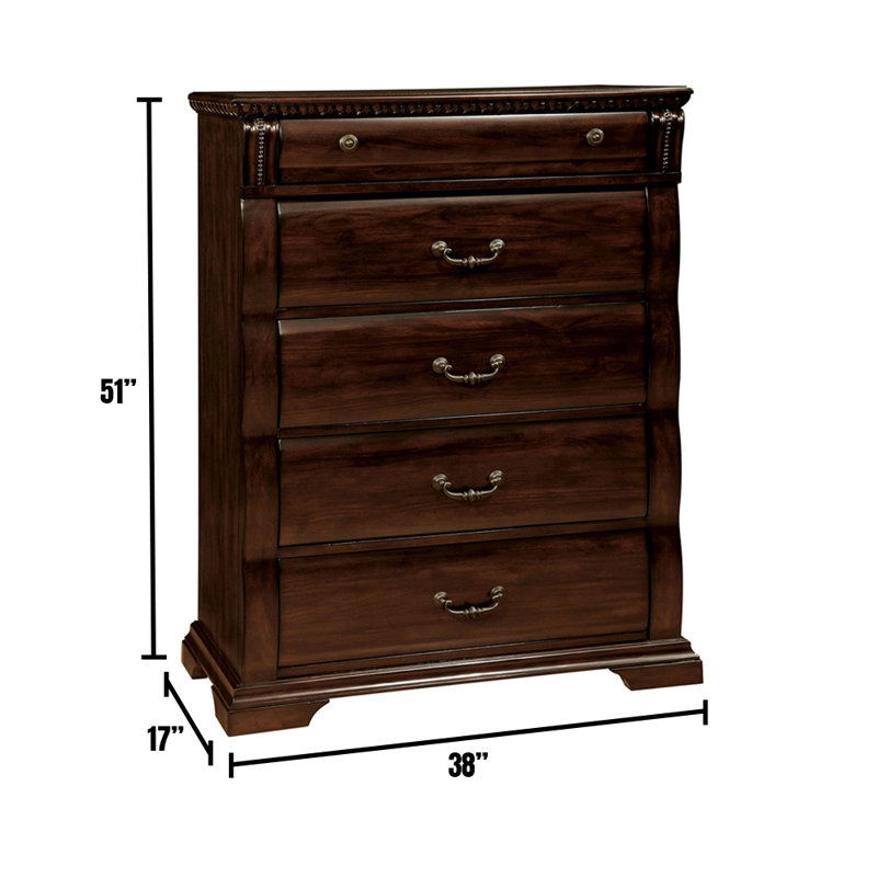 Commode à 5 tiroirs Anzio
