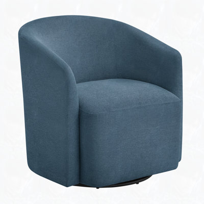 Modern Fabric Swivel Accent Chair