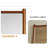 Medieval Style Rectangular High-Definition Wall-Mounted Full-Length Mirror-118580059